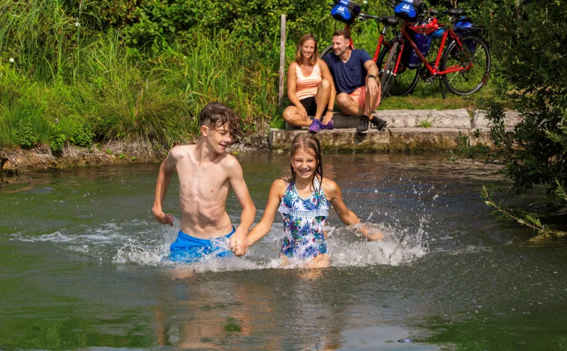 Zwempauze aan de Bodensee