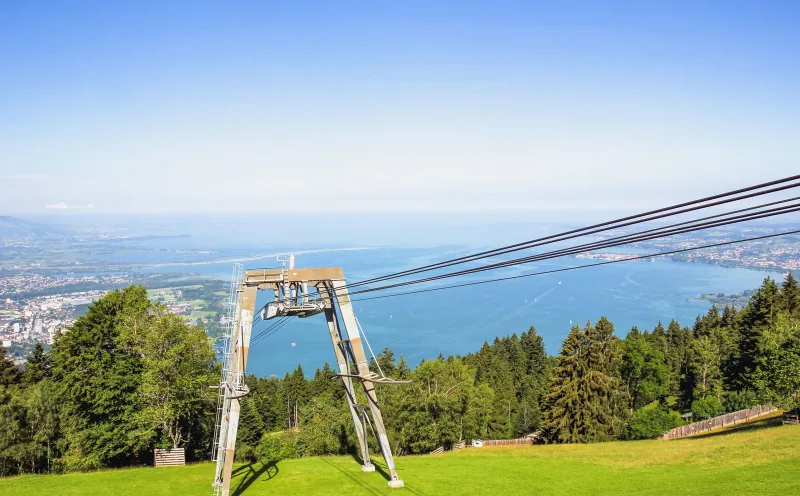 Uitzicht vanaf de Pfänder