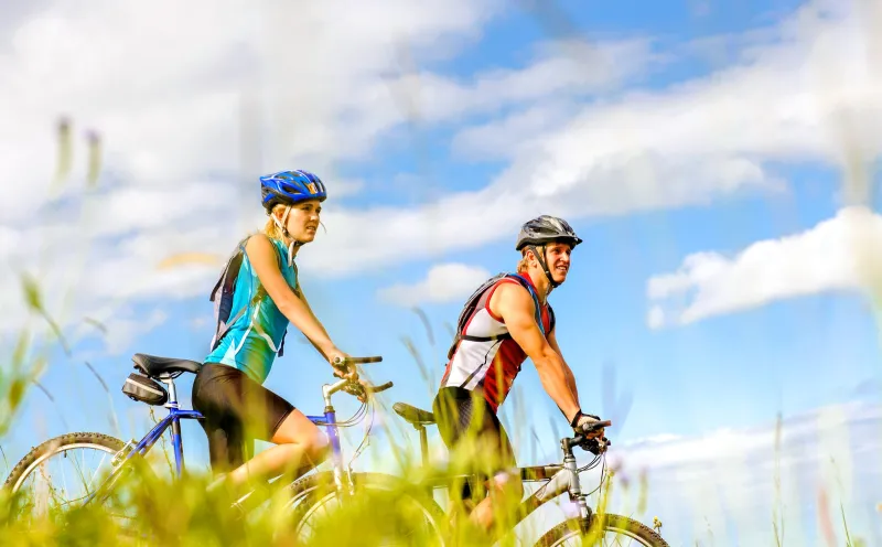 Op de Donau-Bodenmeer fietsroute