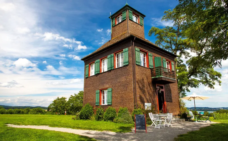 De Hochwart op het eiland Reichenau