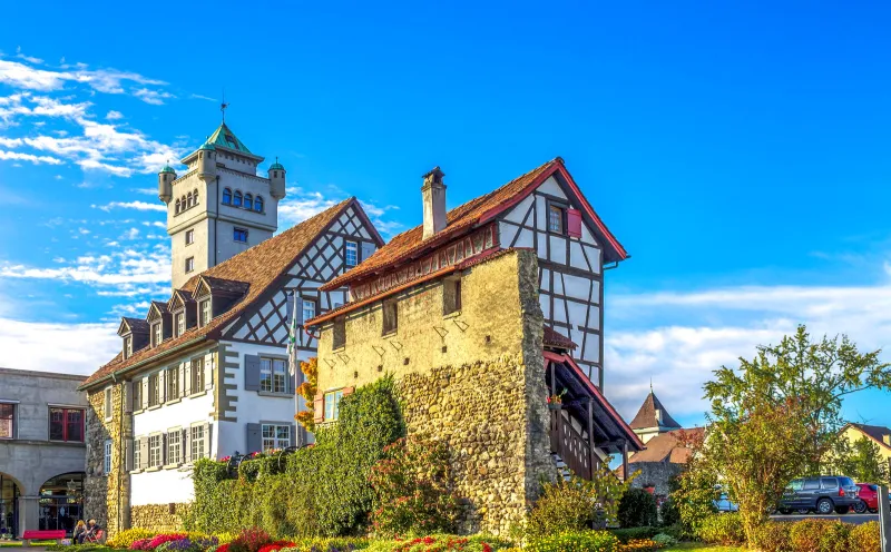 Schilderachtig Arbon in Zwitserland