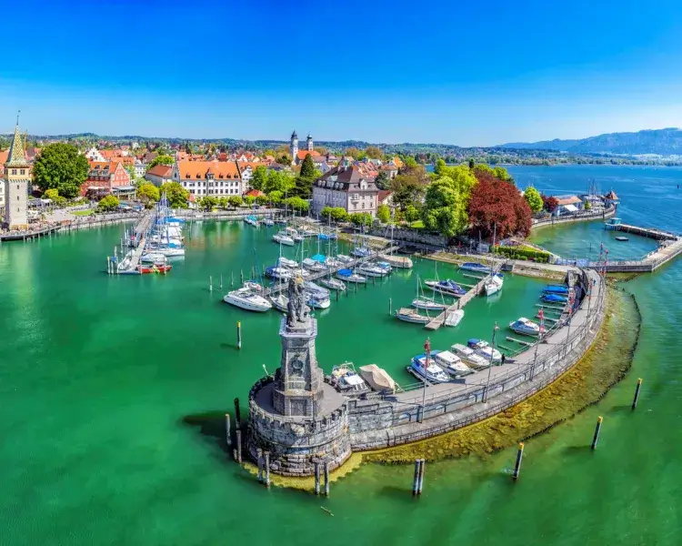 Lindau, Hafeneinfahrt