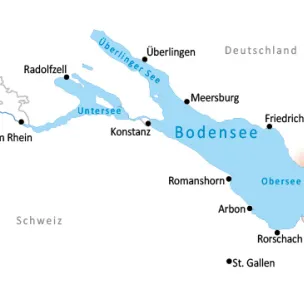 Übernachten am Bodensee-Radweg in der Region Lindau