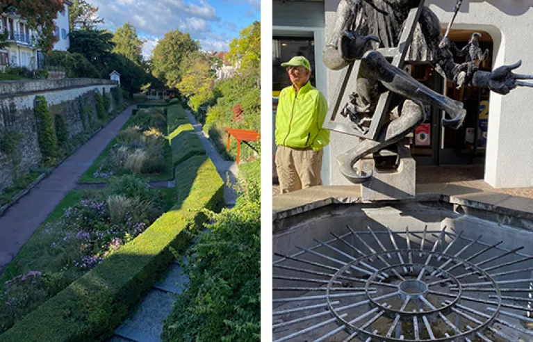 Tuinen en fontein Kappedeschle Radolfzell