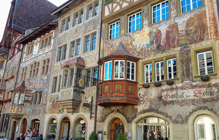 Gevels Stein am Rhein