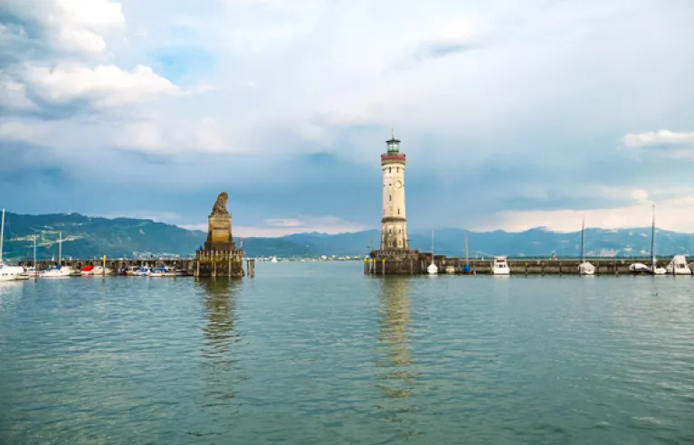 Haveningang, Lindau