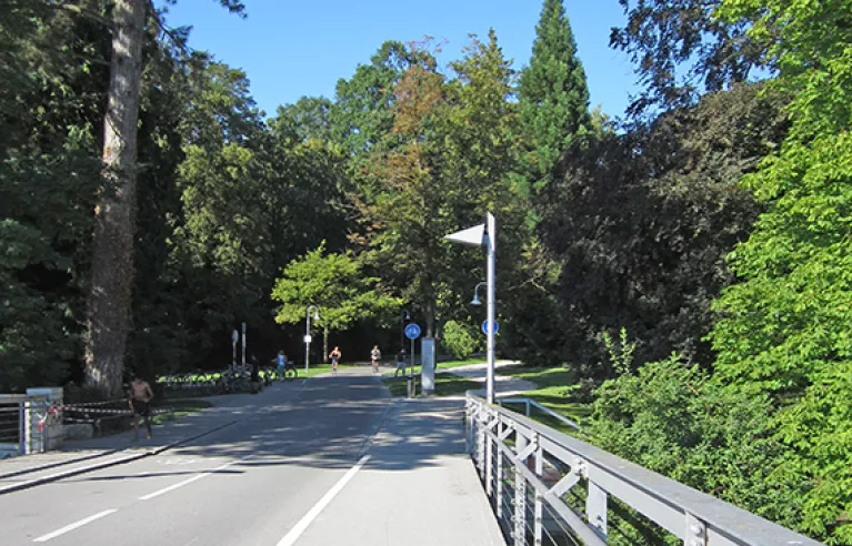 Fietsbrug in Konstanz