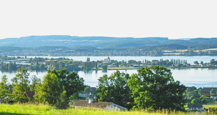 Uitzicht op het eiland Reichenau