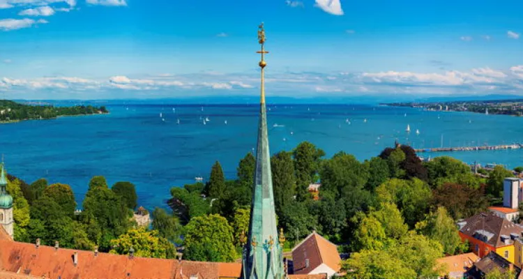 Konstanz, uitzicht op de Obersee
