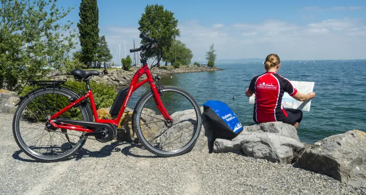 Pauze aan het Bodenmeer